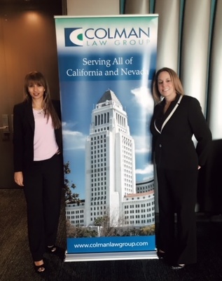 Los Angeles attorneys Ravi Lally and Michele Levinson at 2018 NCFIA.